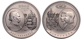 Kiegyezés 150. évfordulója - színesfém érme Kiegyezés 150. évfordulója - színesfém érme